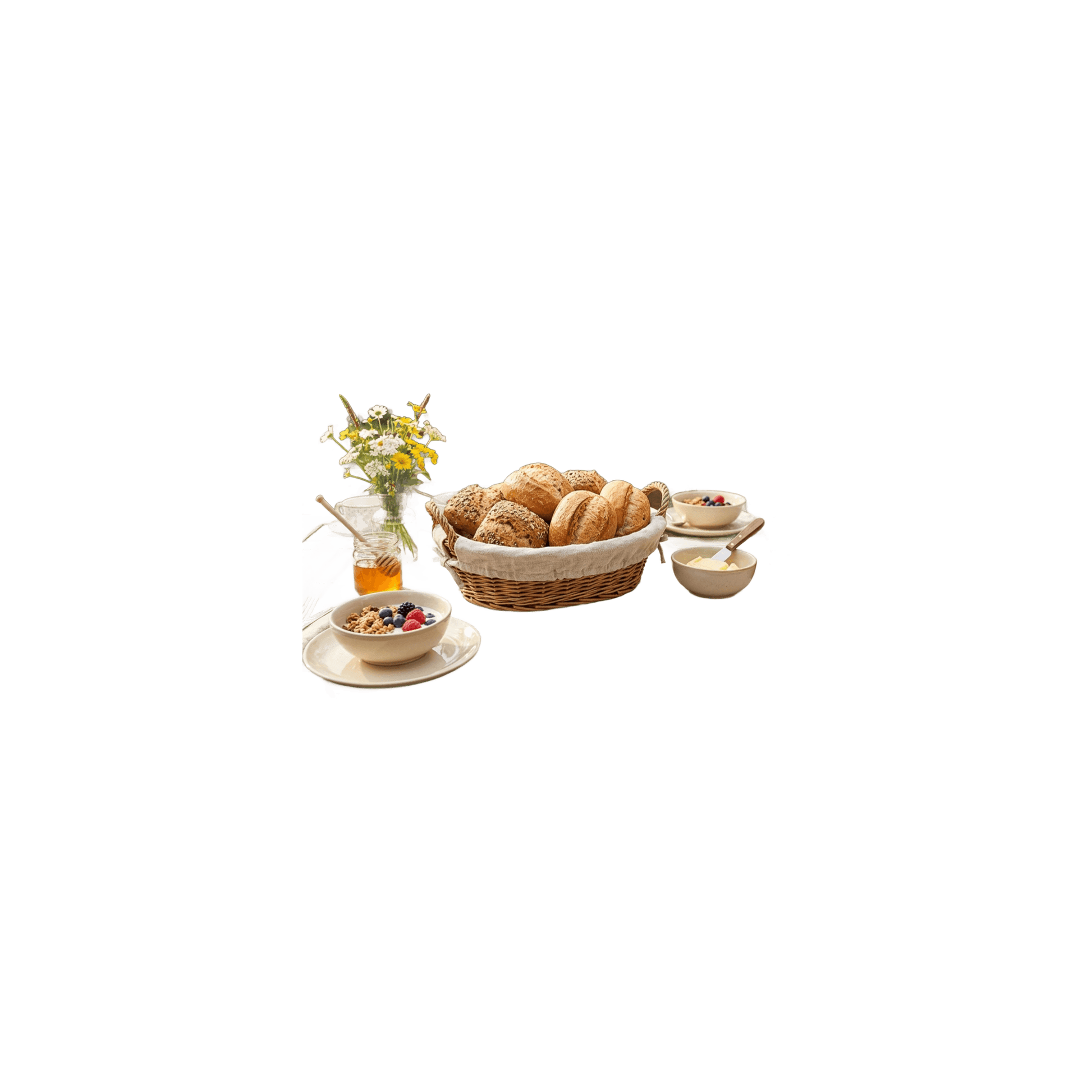 Hvete-rundstykker til ferdigbaking - DEALS-OF-NORWAY