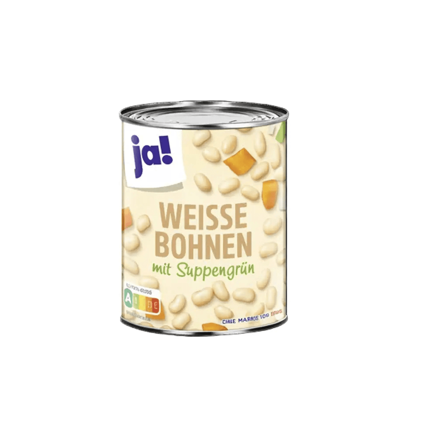 Hvite bønner med suppegrønnsaker, 800 g boks - DEALS-OF-NORWAY
