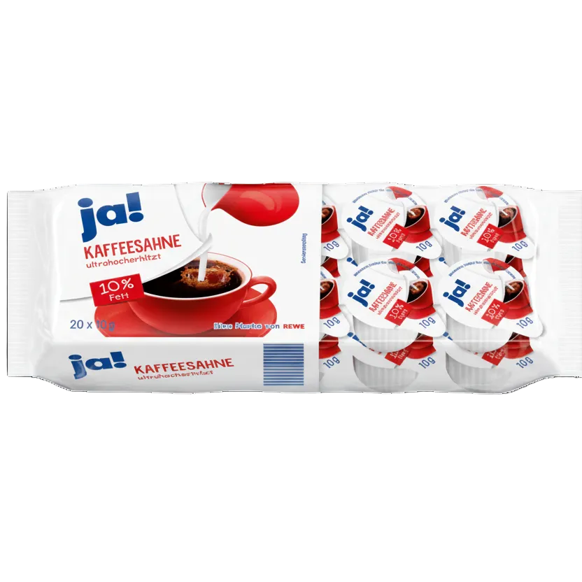 Kaffekrem 10%, 20 x 10g - NORMAE