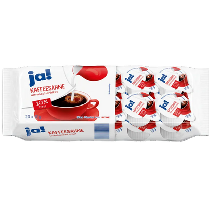 Kaffekrem 10%, 20 x 10g - NORMAE