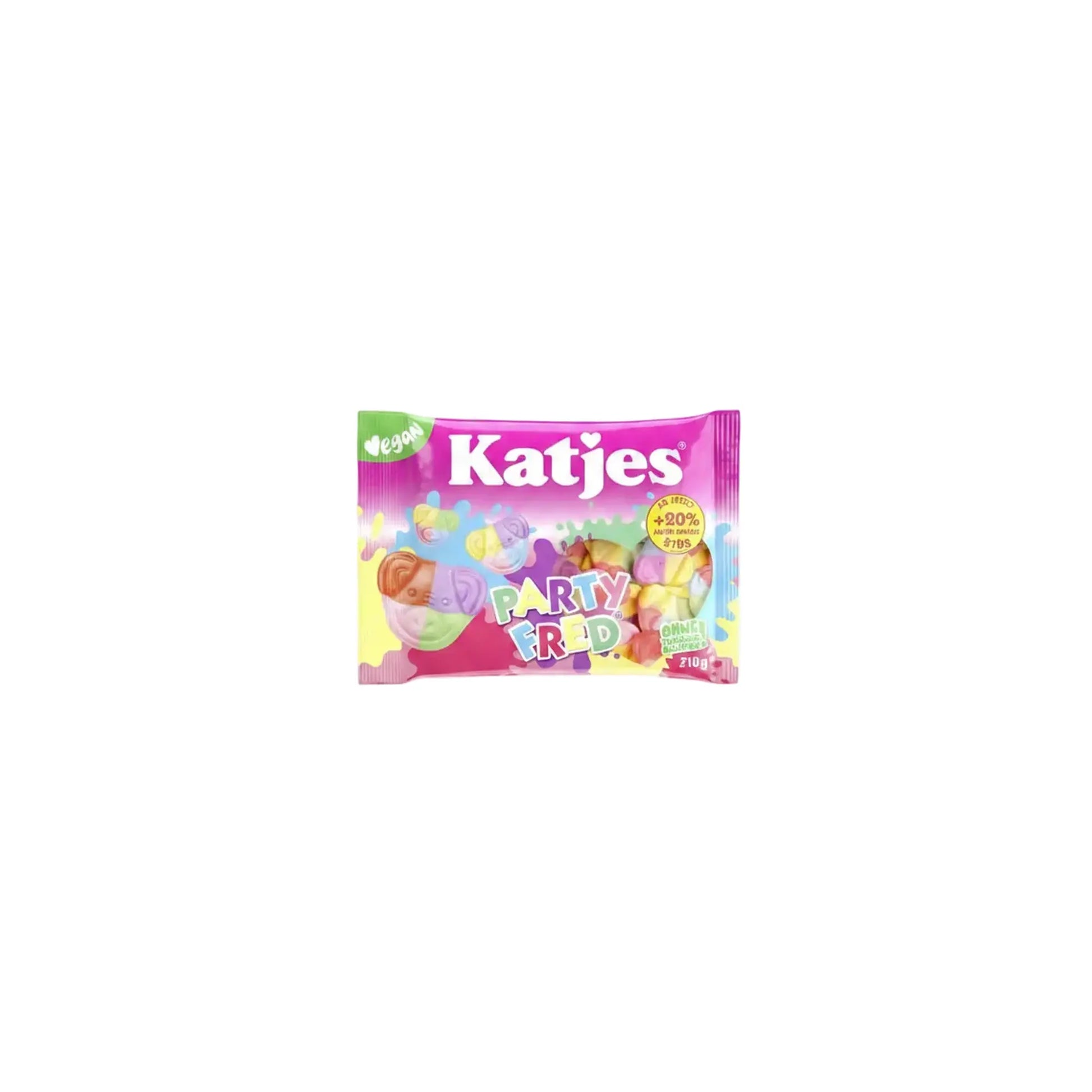 Katjes Party Fred, 210 g pose - DEALS-OF-NORWAY