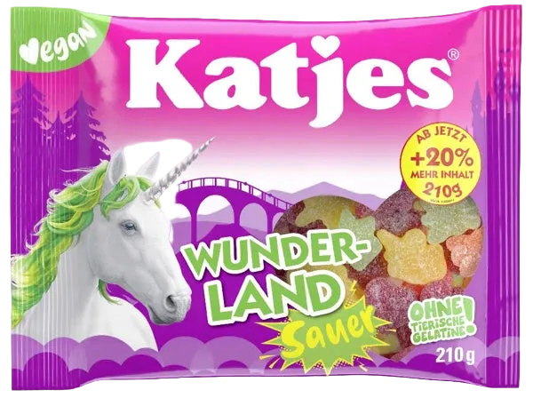 Katjes Wunderland, 210 g pose - DEALS-OF-NORWAY