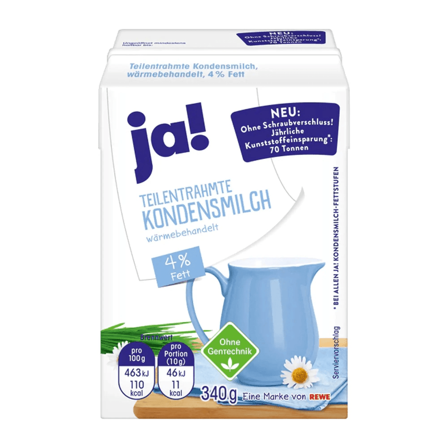 Kondensert melk 4 %, 340 g - DEALS-OF-NORWAY