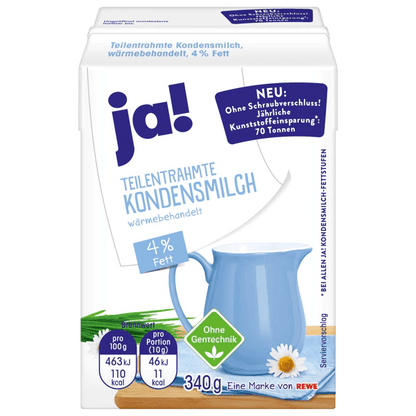 kondensert melk 4 %, 340 g - NORMAE