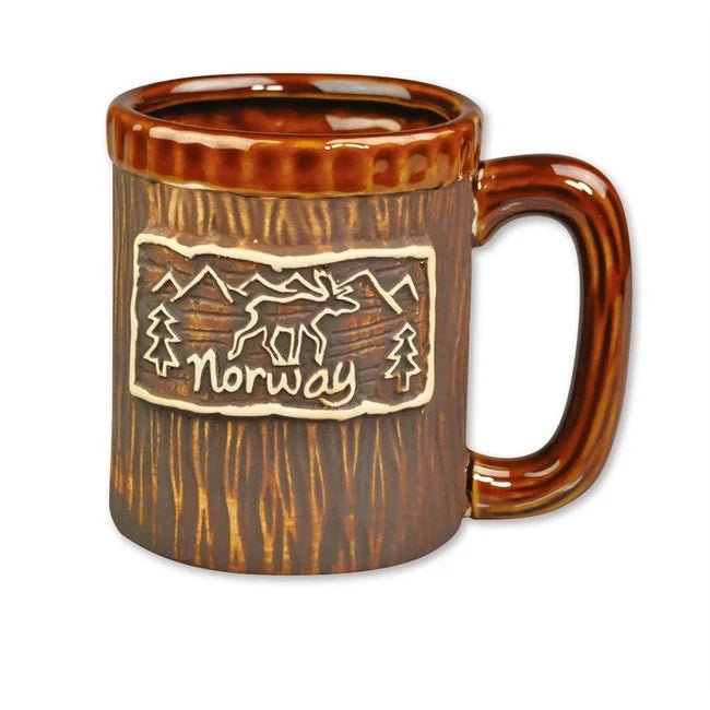Krus, Brunt, Trestubbe m/Elg - DEALS - OF - NORWAY