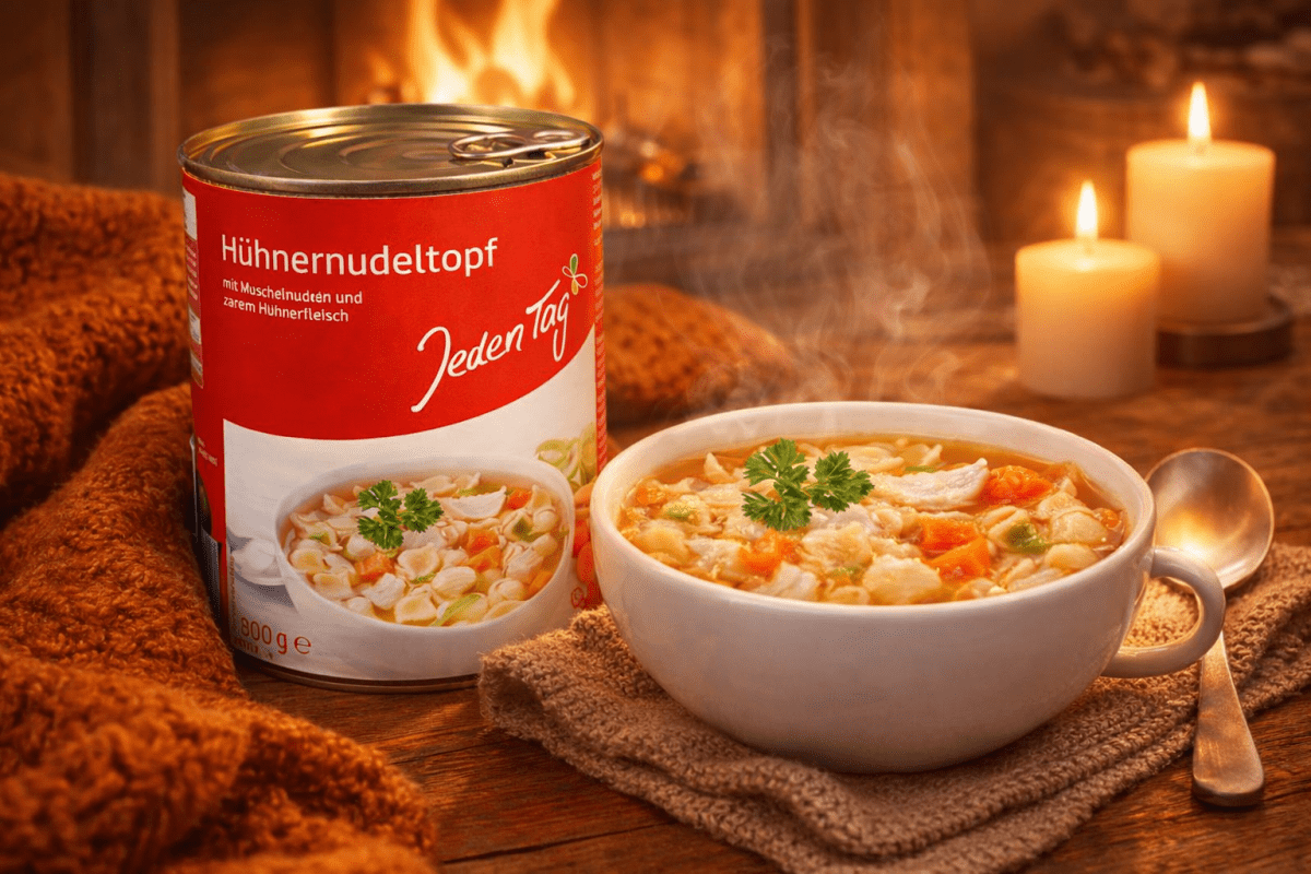 Kyllingnudelgryte 800 g boks - NORMAE