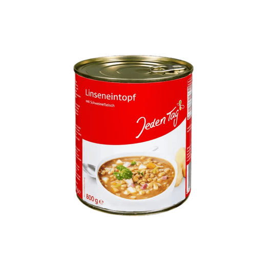 Linsegryte med svinekjøtt 800 g boks - DEALS-OF-NORWAY