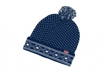 Lue Retro blå/offwhite - DEALS-OF-NORWAY