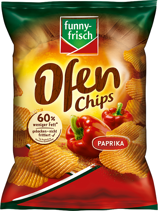 Ovnschips med paprika, 115 g - DEALS-OF-NORWAY