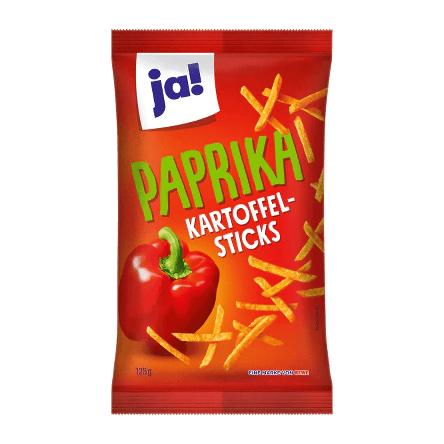 Paprika-potetsticks 125 g - DEALS-OF-NORWAY