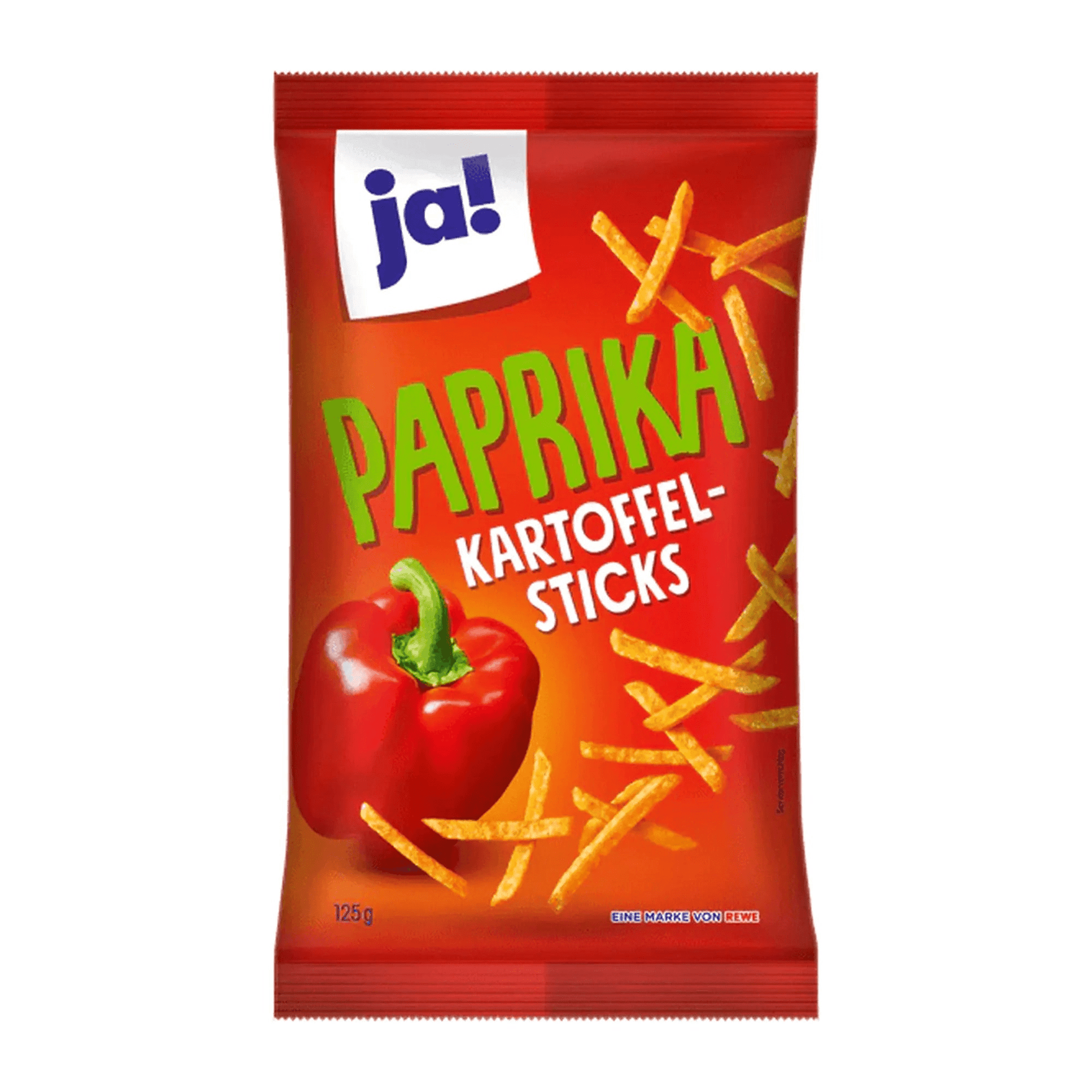 Paprika-potetsticks 125 g - DEALS-OF-NORWAY