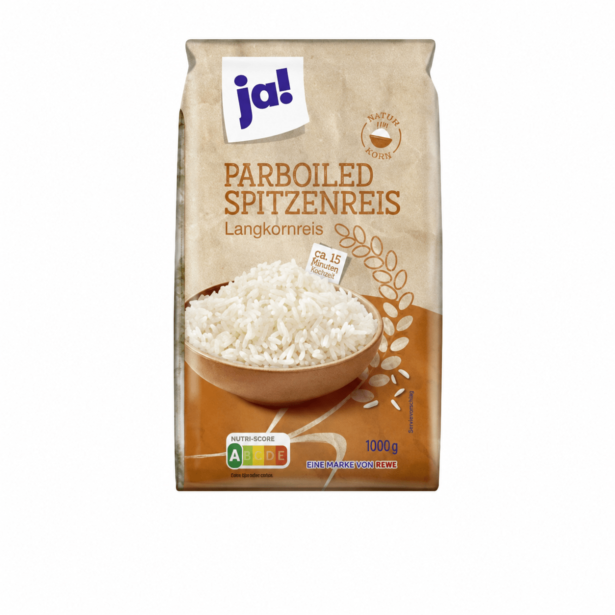 Parboiled toppkvalitets langkornet ris 1 kg - DEALS-OF-NORWAY