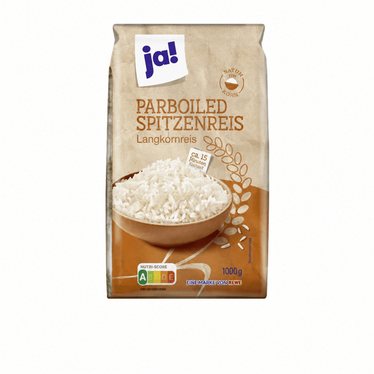 Parboiled toppkvalitets langkornet ris 1 kg - DEALS-OF-NORWAY