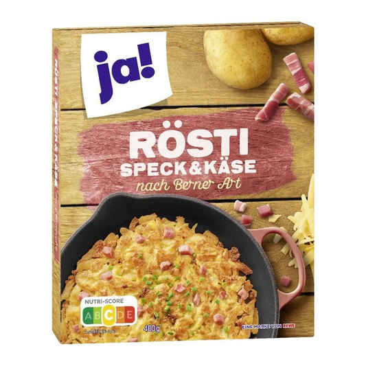 Potetrösti med bacon og ost, 400 g eske - DEALS-OF-NORWAY