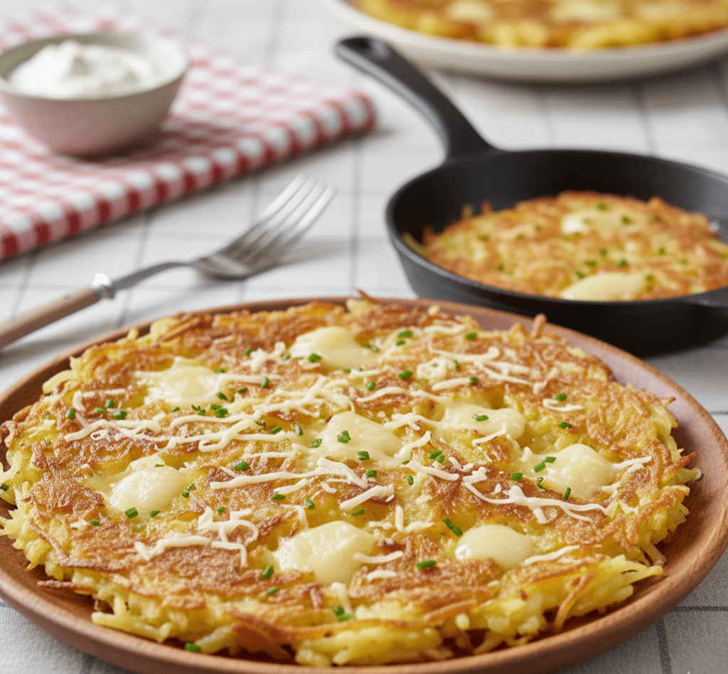 Potetrösti med Emmentaler, 400 g eske - NORMAE