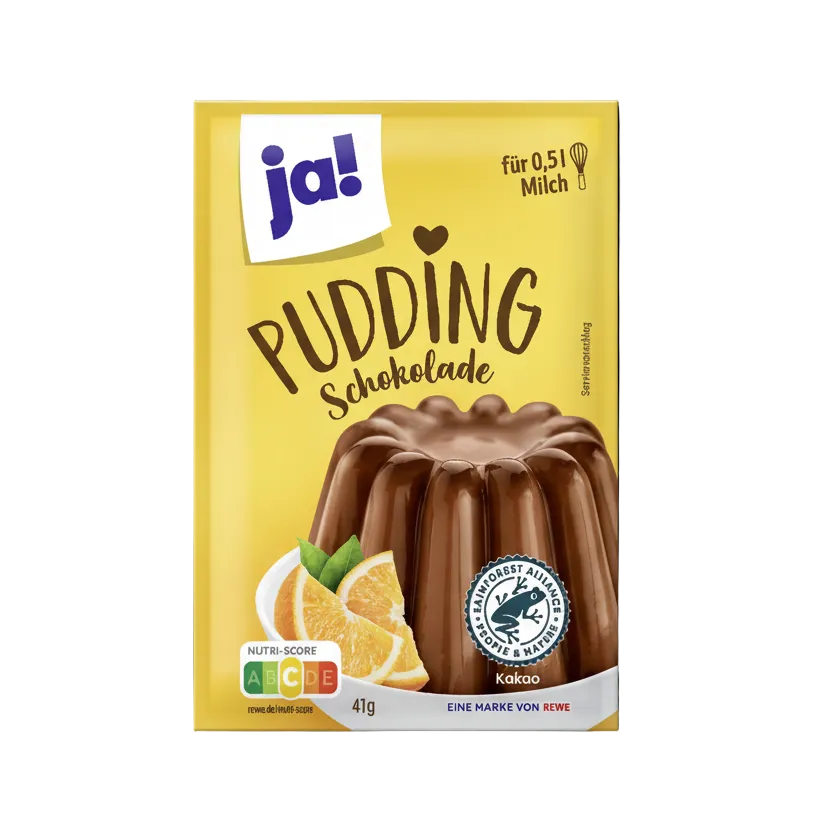 Puddingpulver med sjokoladesmak 3x 41 g - NORMAE