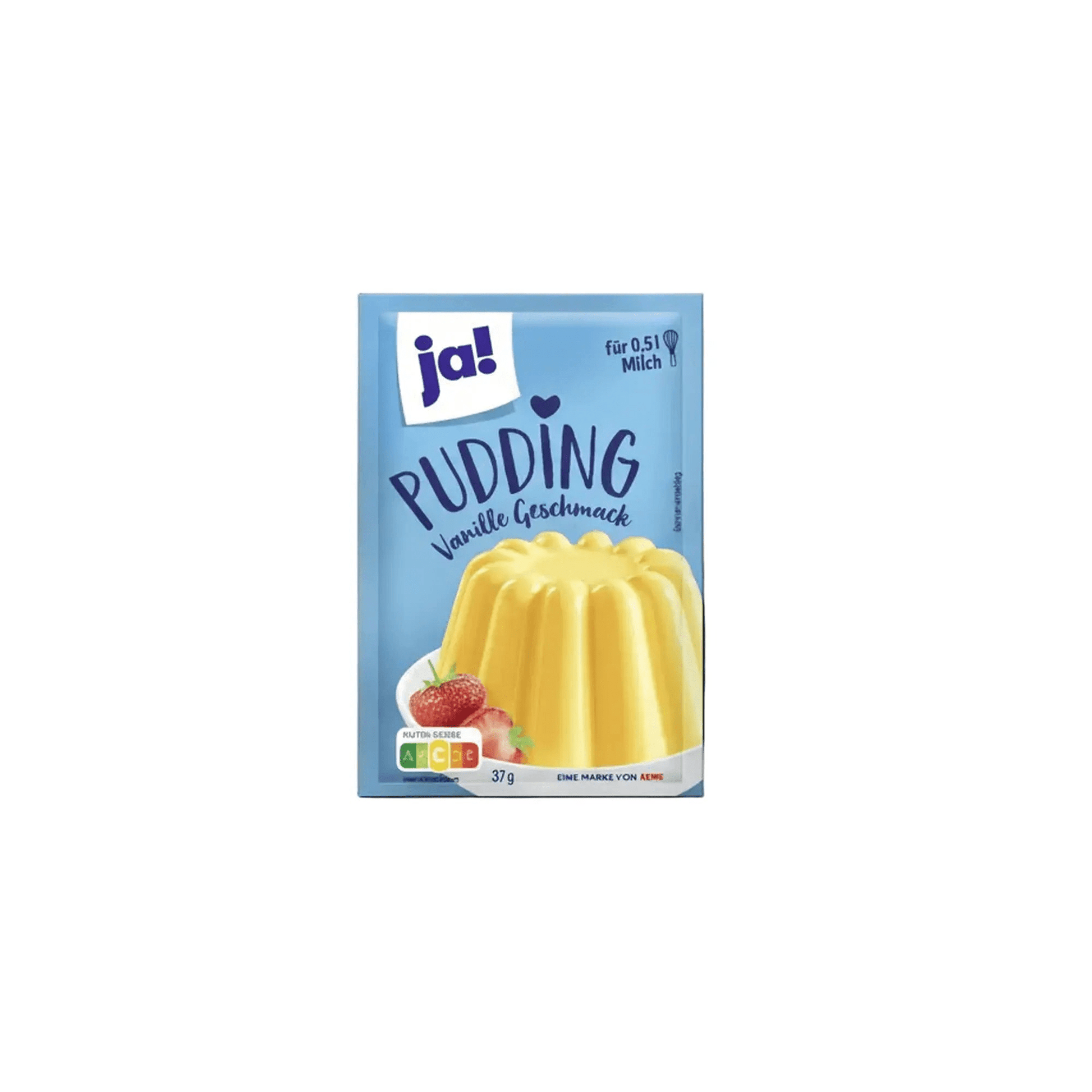 Puddingpulver med vaniljesmak, 5 × 37 g - DEALS-OF-NORWAY
