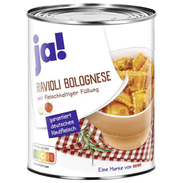 Ravioli bolognese, 800 g boks - NORMAE