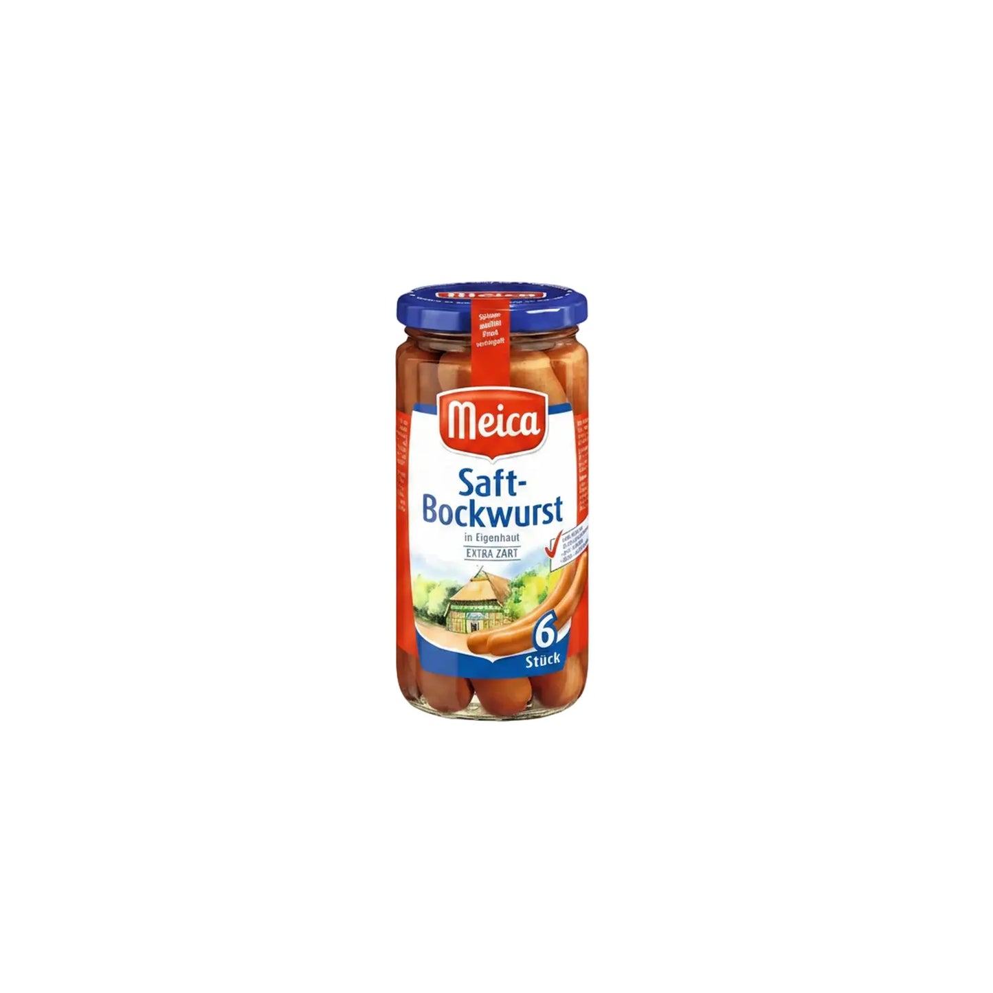 saftig bockwurst i naturtarm, 380 g glass - DEALS-OF-NORWAY