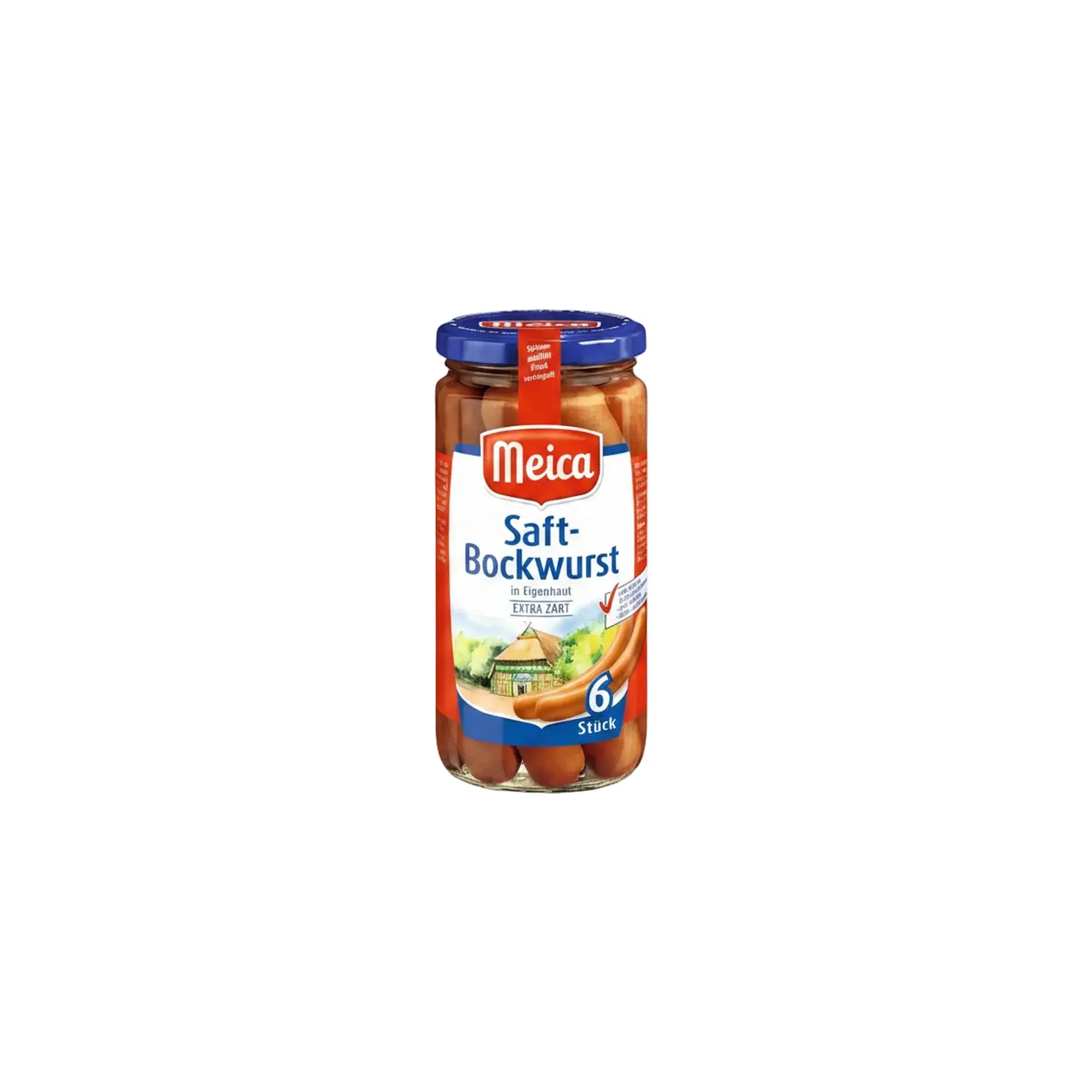 saftig bockwurst i naturtarm, 380 g glass - DEALS-OF-NORWAY