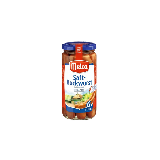 saftig bockwurst i naturtarm, 380 g glass - DEALS-OF-NORWAY