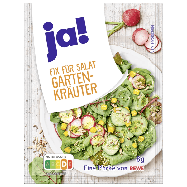 Salatblanding med hageurter 5x8 g - NORMAE