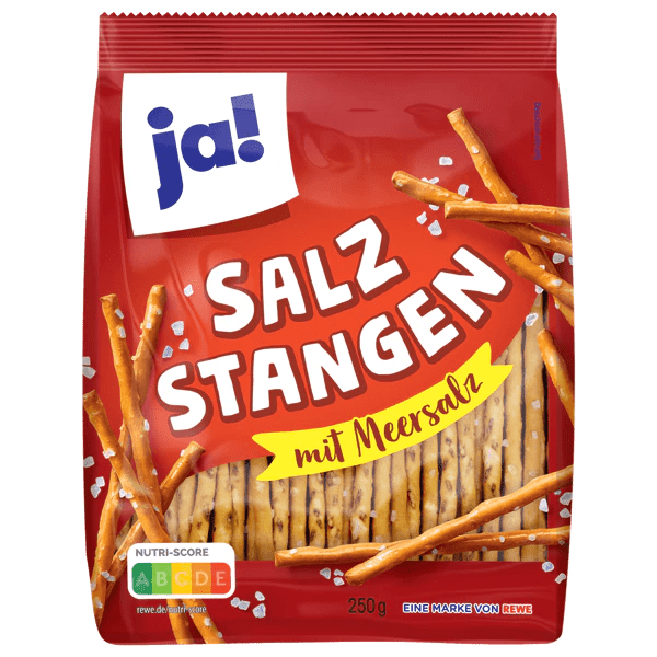 Saltstenger med havsalt, 250 g - NORMAE