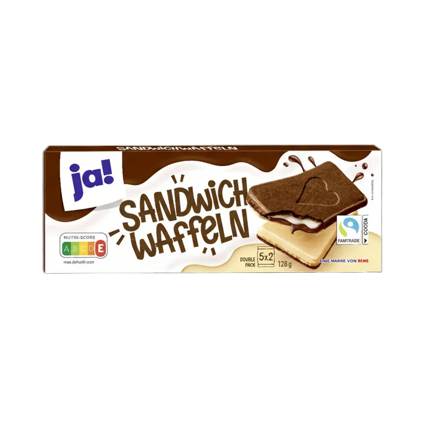 Sandwichvafler 128 g - NORMAE
