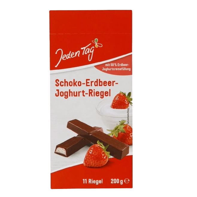 Sjokolade - jordbær - yoghurtbar - NORMAE