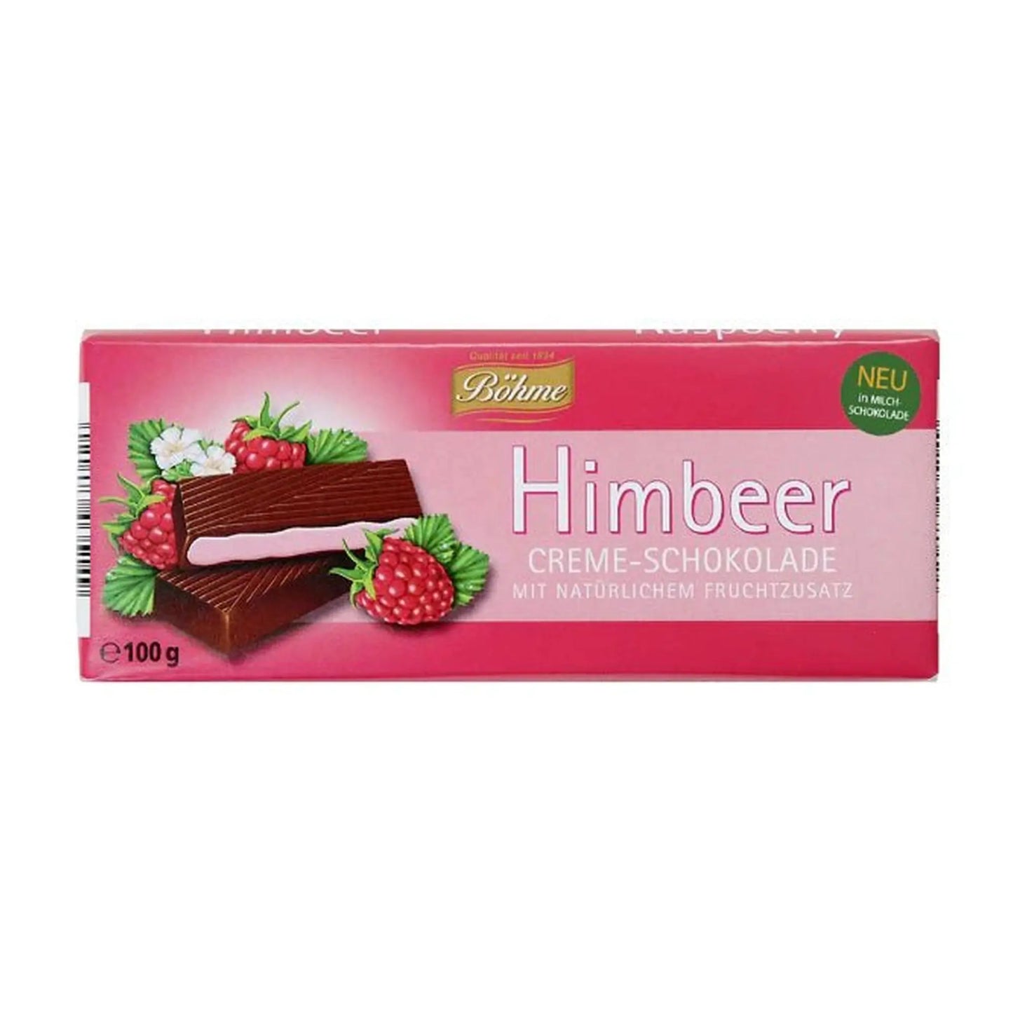 sjokolade med bringebær, 100 g - DEALS-OF-NORWAY