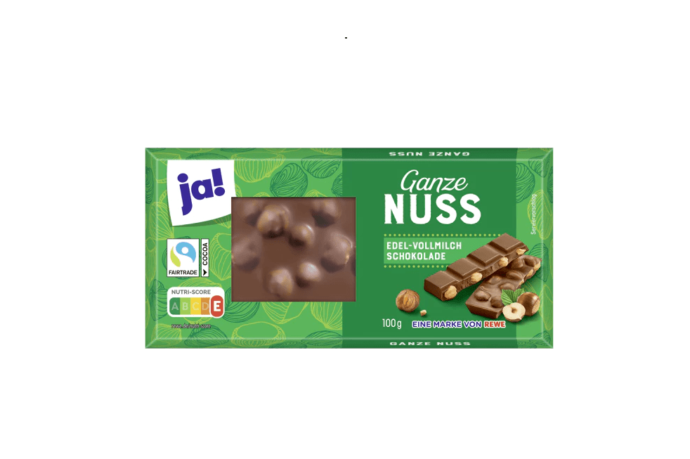 Sjokolade med hele nøtter 100 g - NORMAE