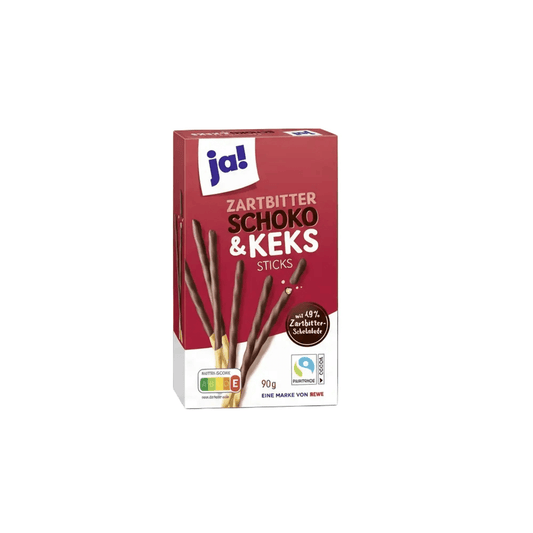 Sjokolade- og kjeksstenger 90 g med mørk sjokolade - DEALS-OF-NORWAY