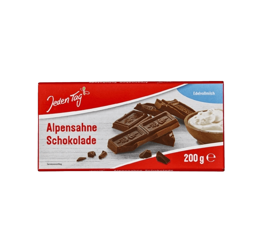 Sjokoladeplate, Alpensahne - NORMAE