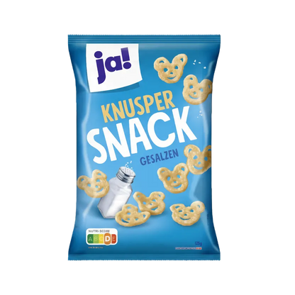 Sprø snack, saltet, 125 g - NORMAE
