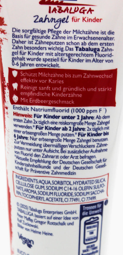 TABA tannkrem for barn 100 ml - DEALS - OF - NORWAY