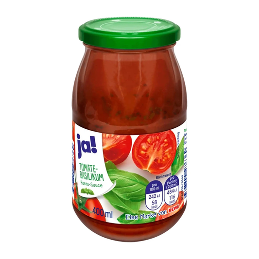 Tomat- og basilikumpasta-saus 400 g - DEALS-OF-NORWAY