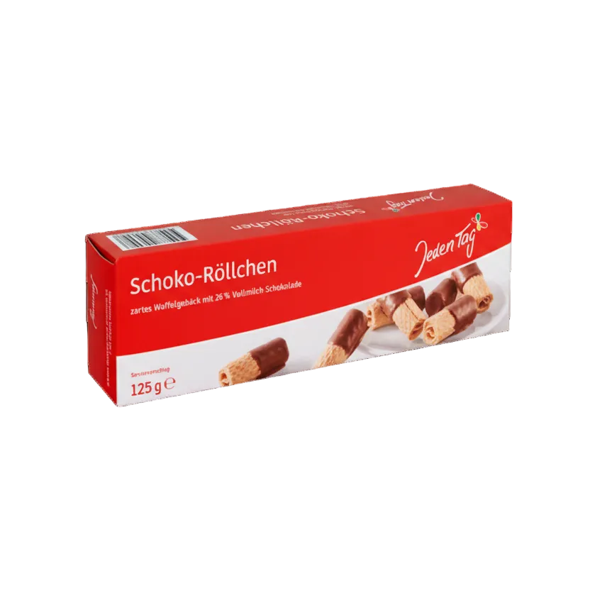 Vaffelrull med helmelkchokolade - NORMAE