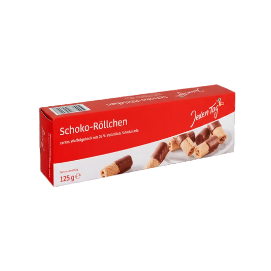 Vaffelrull med helmelkchokolade - NORMAE