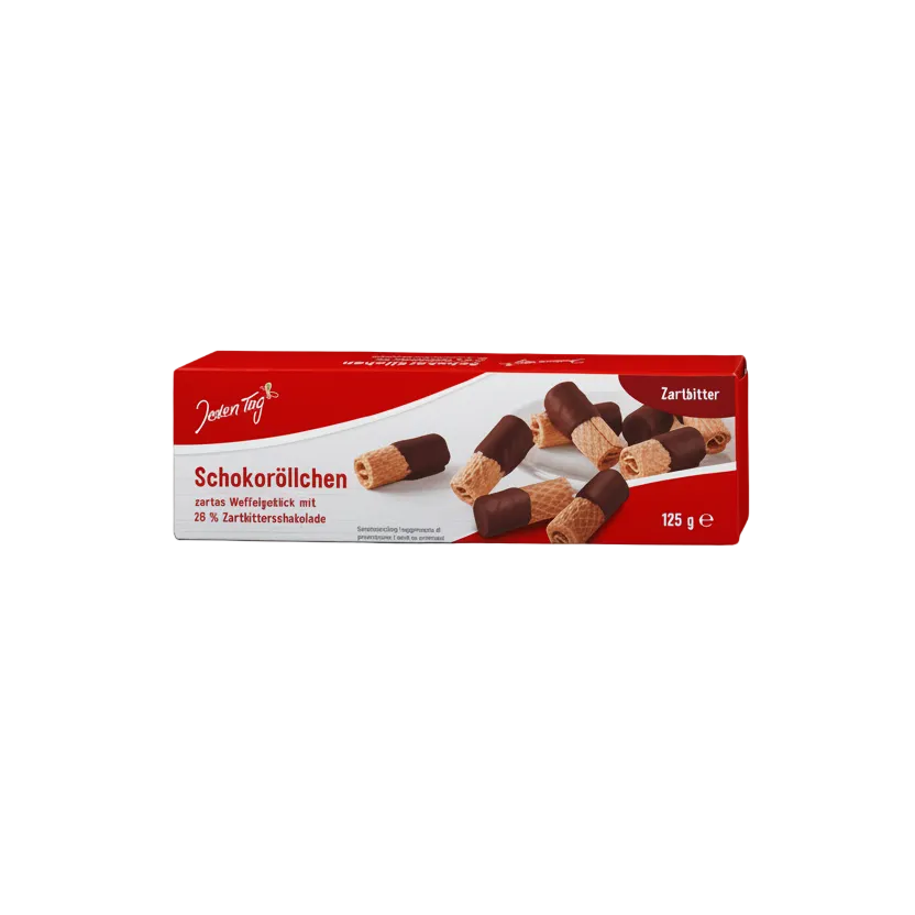 Vaffelrull med mørk sjokolade - NORMAE